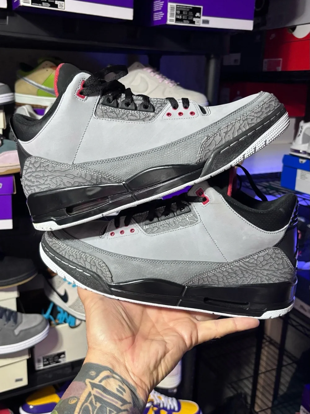 Air Jordan 3 Retro “Stealth” 13M
